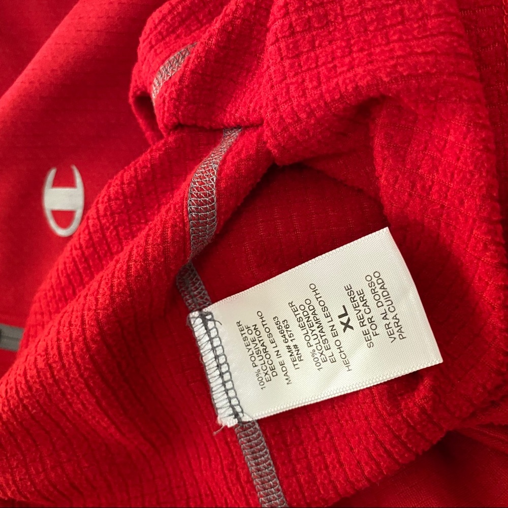 Champion Elite Red Performance Pullover Activewea… - image 5